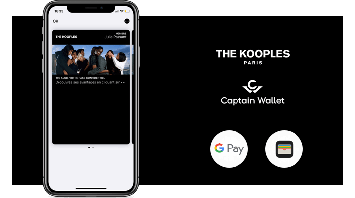 The Kooples intègre le mobile wallet dans sa communication 360°
